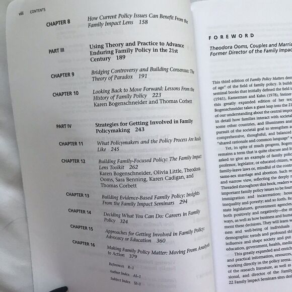 Family Policy Matters Bogenschneider Third Edition 978-0-415-84447 Policymaking - Picture 7 of 8